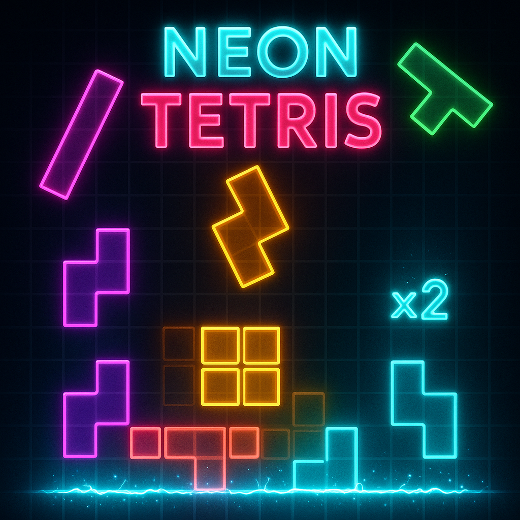 Neon Tetris